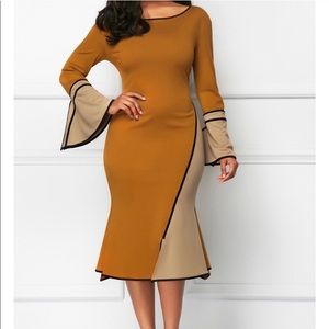 Rotita Color-block Dress NWOT Size 2xl Never Worn